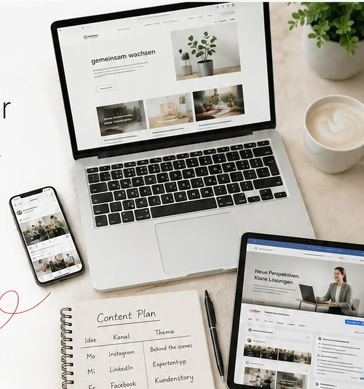 Website & Social Media